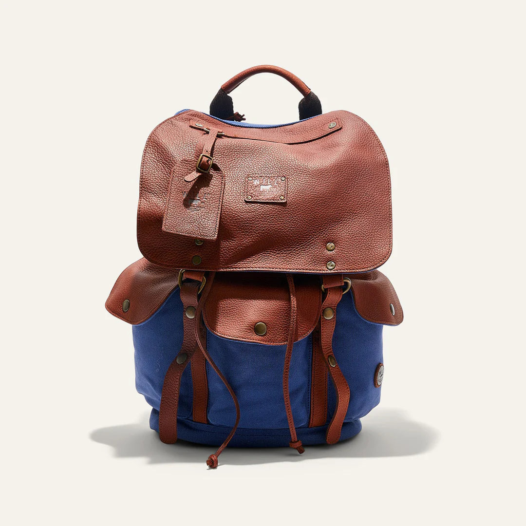 Lennon Canvas and Leather Backpack