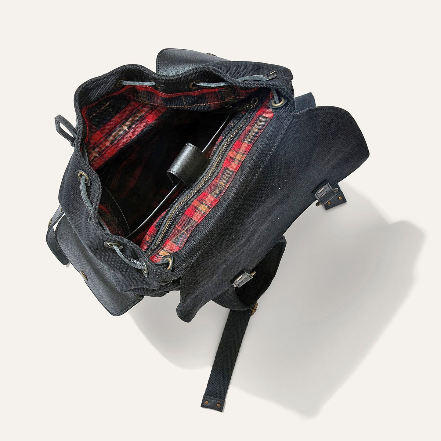 Lennon Canvas and Leather Backpack