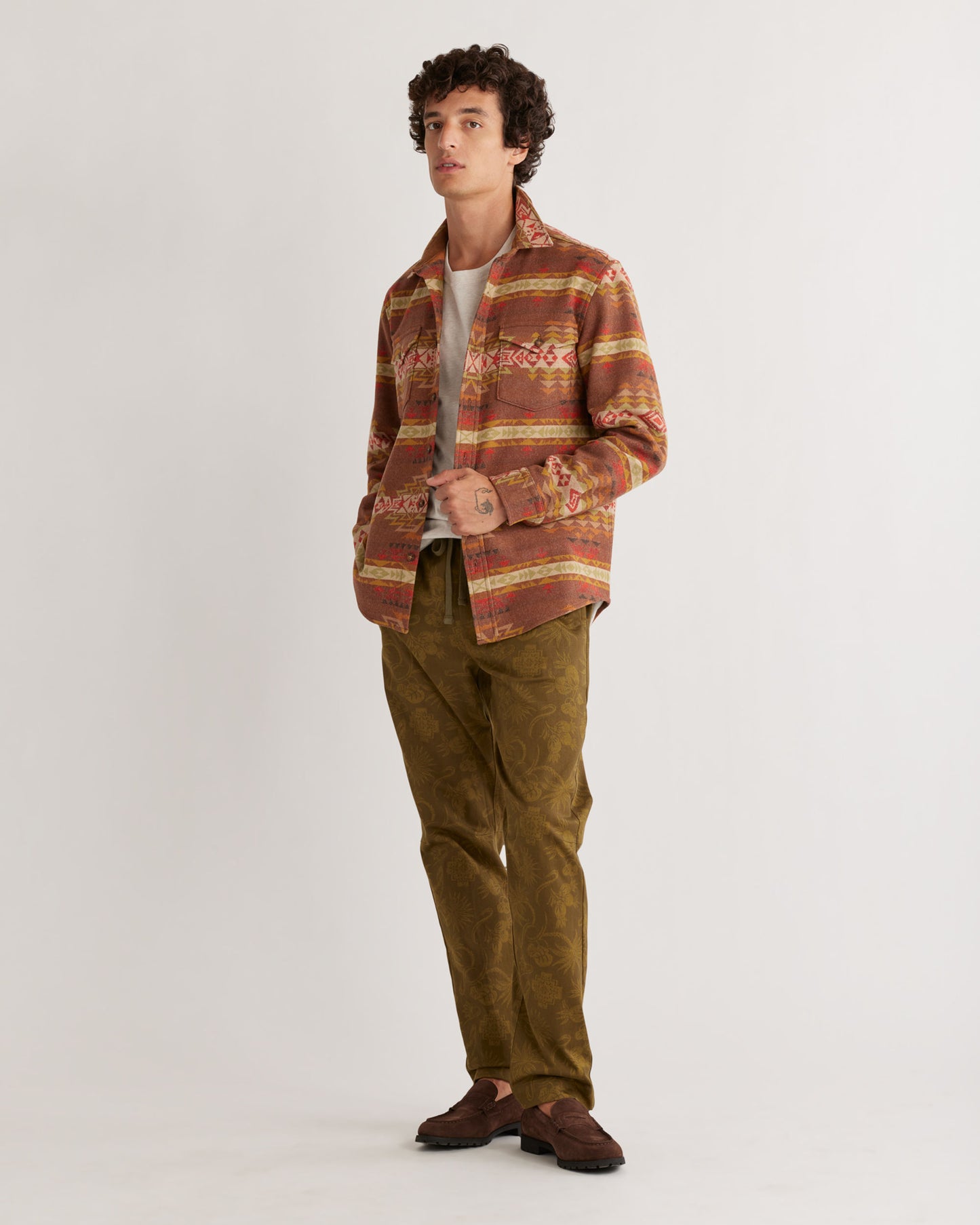 LA Pine Wool Overshirt