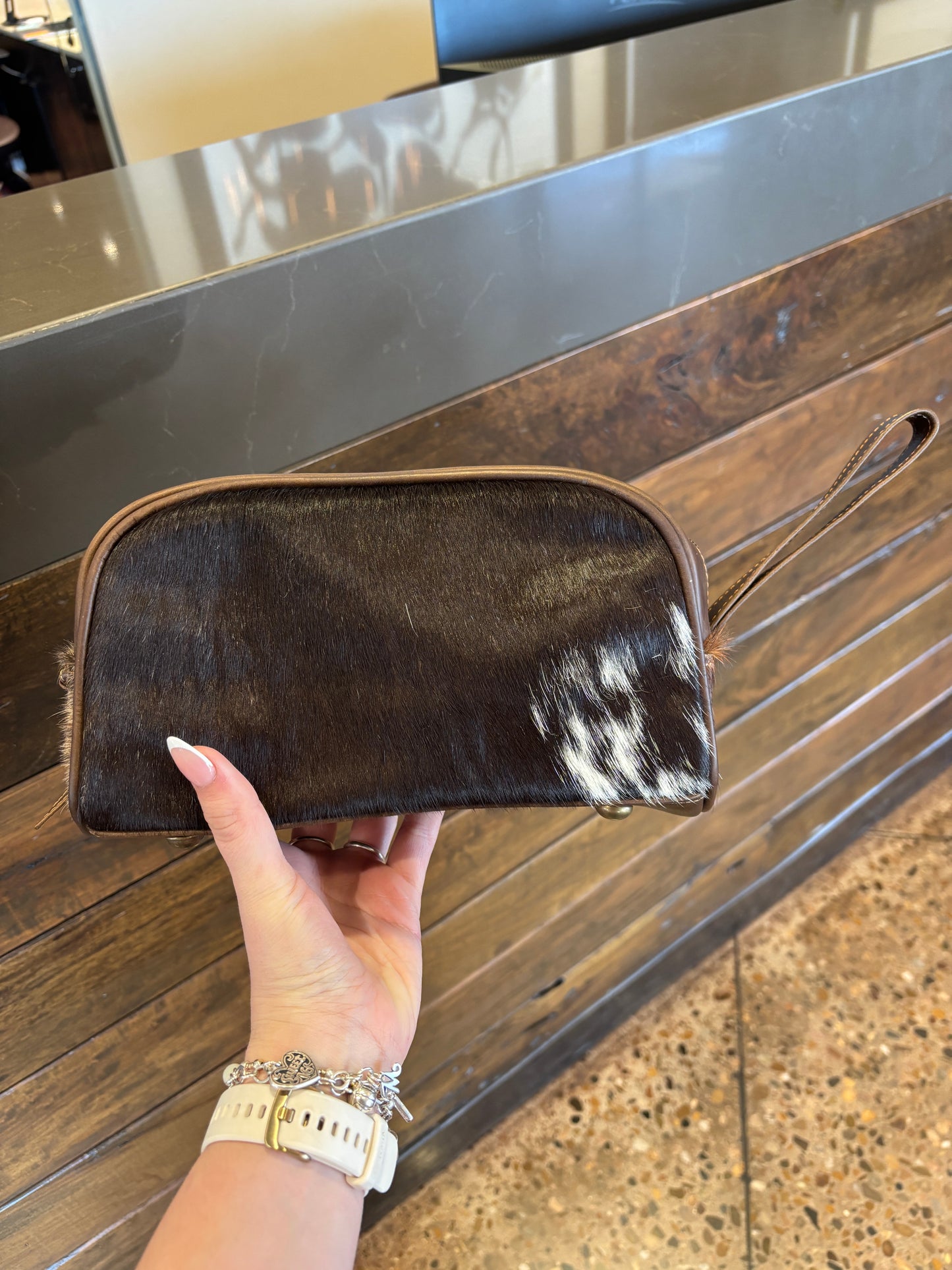 Cowhide Leather Travel Bag