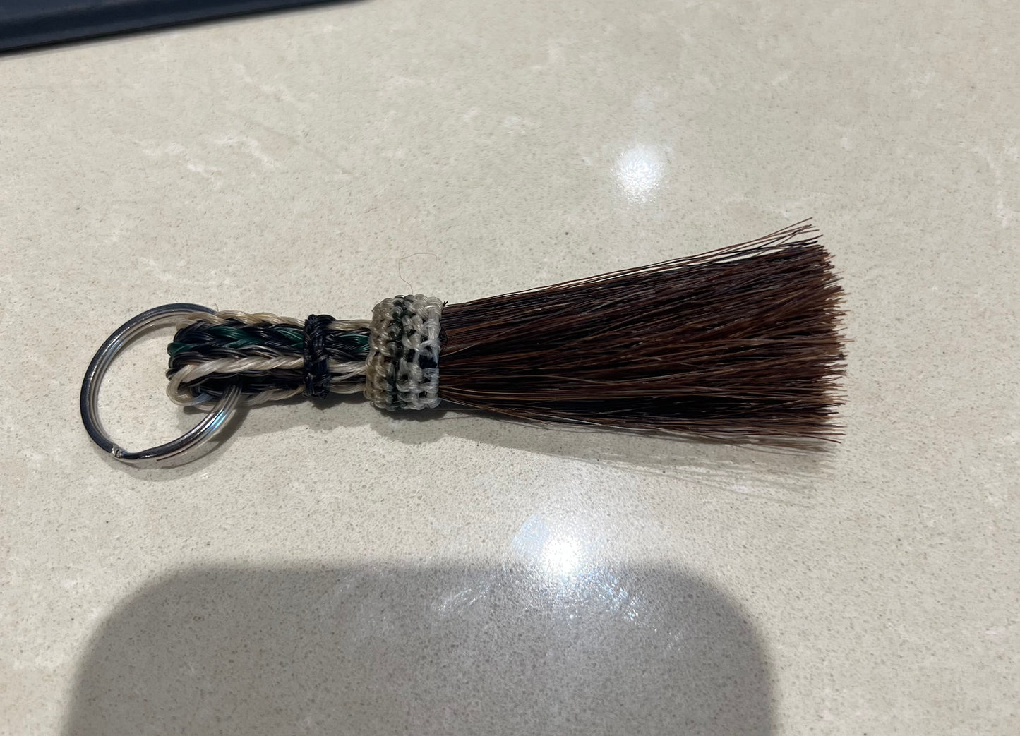 Colorado Horsehair Mini Keychain