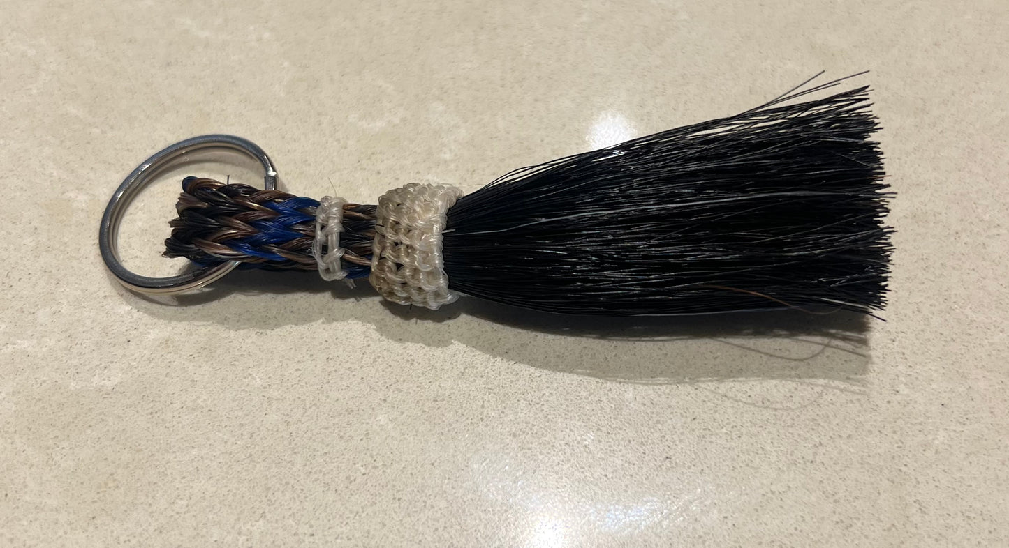 Colorado Horsehair Mini Keychain