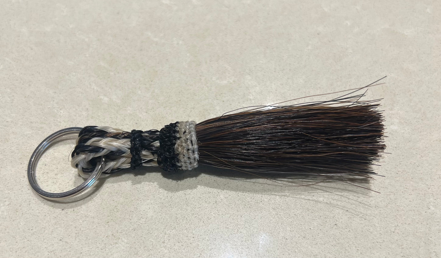 Colorado Horsehair Mini Keychain