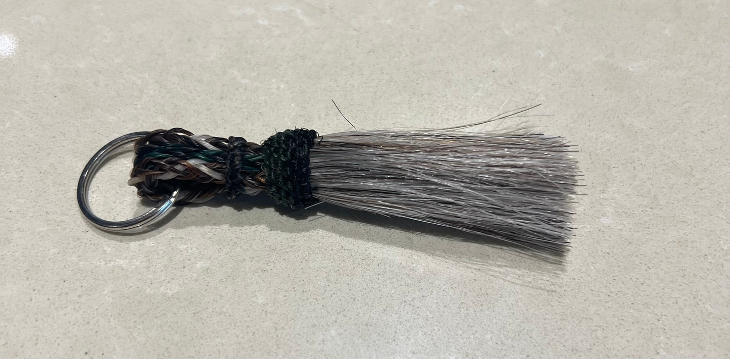 Colorado Horsehair Mini Keychain