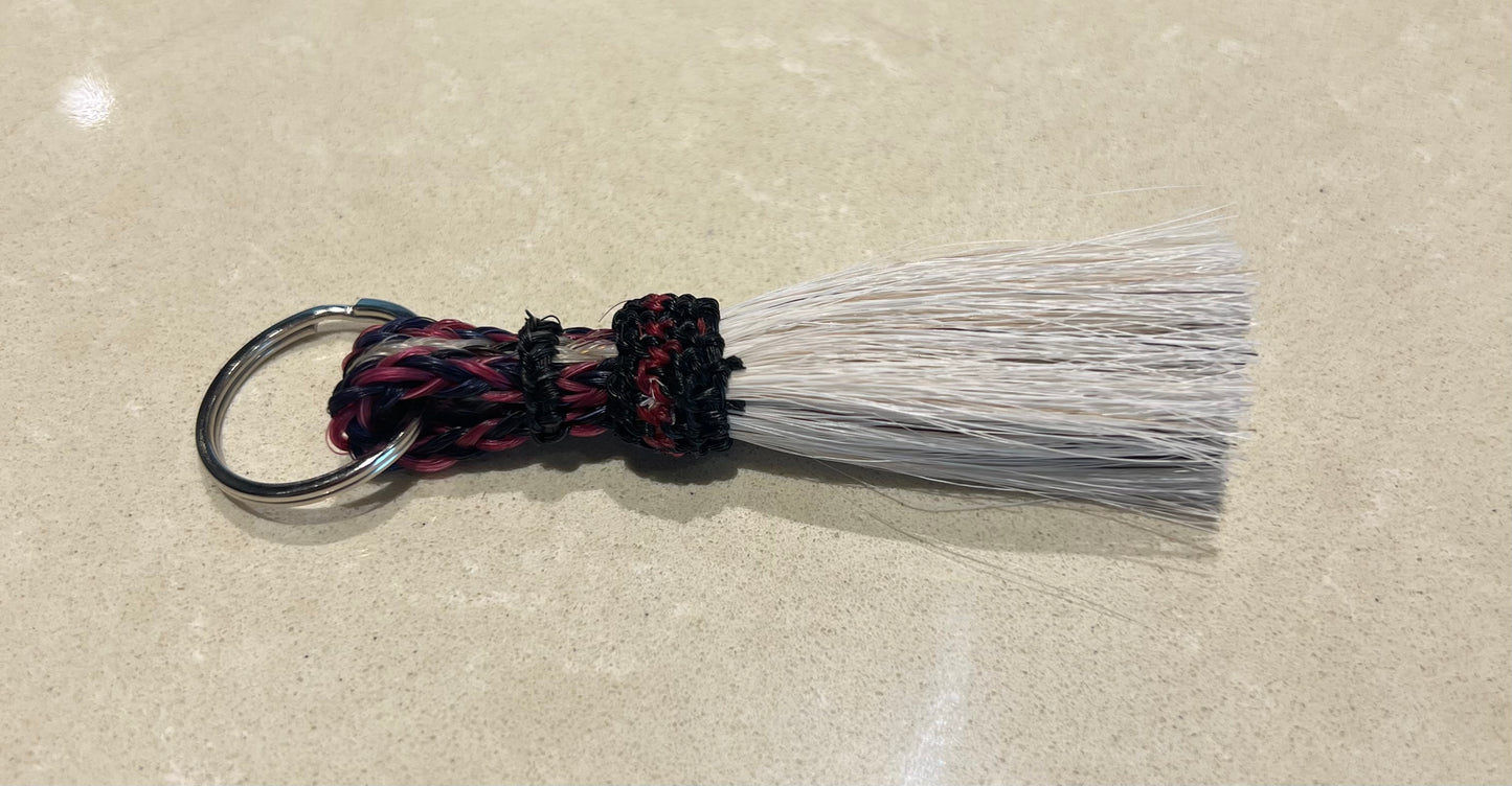 Colorado Horsehair Mini Keychain