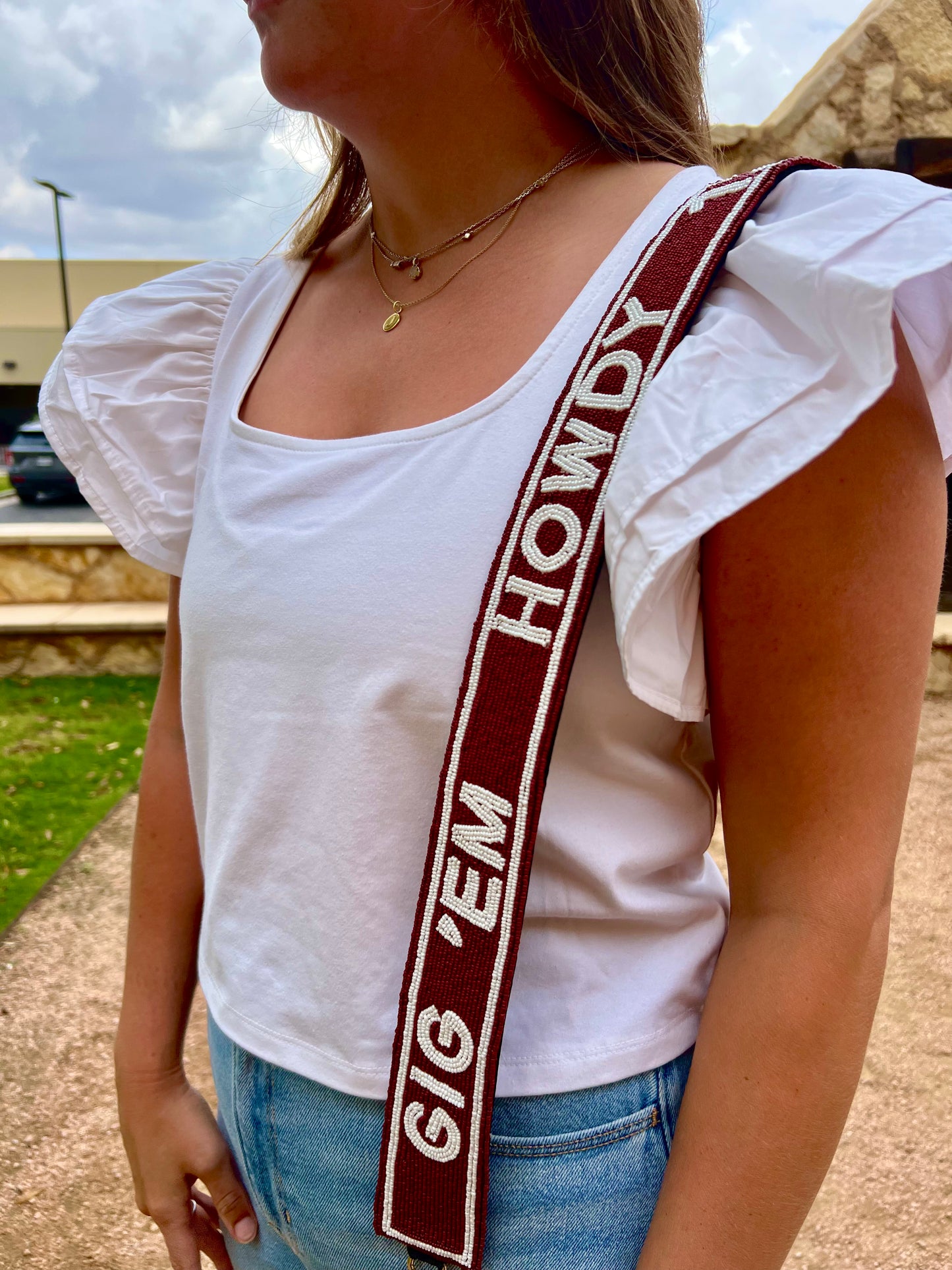 Beaded Purse Strap