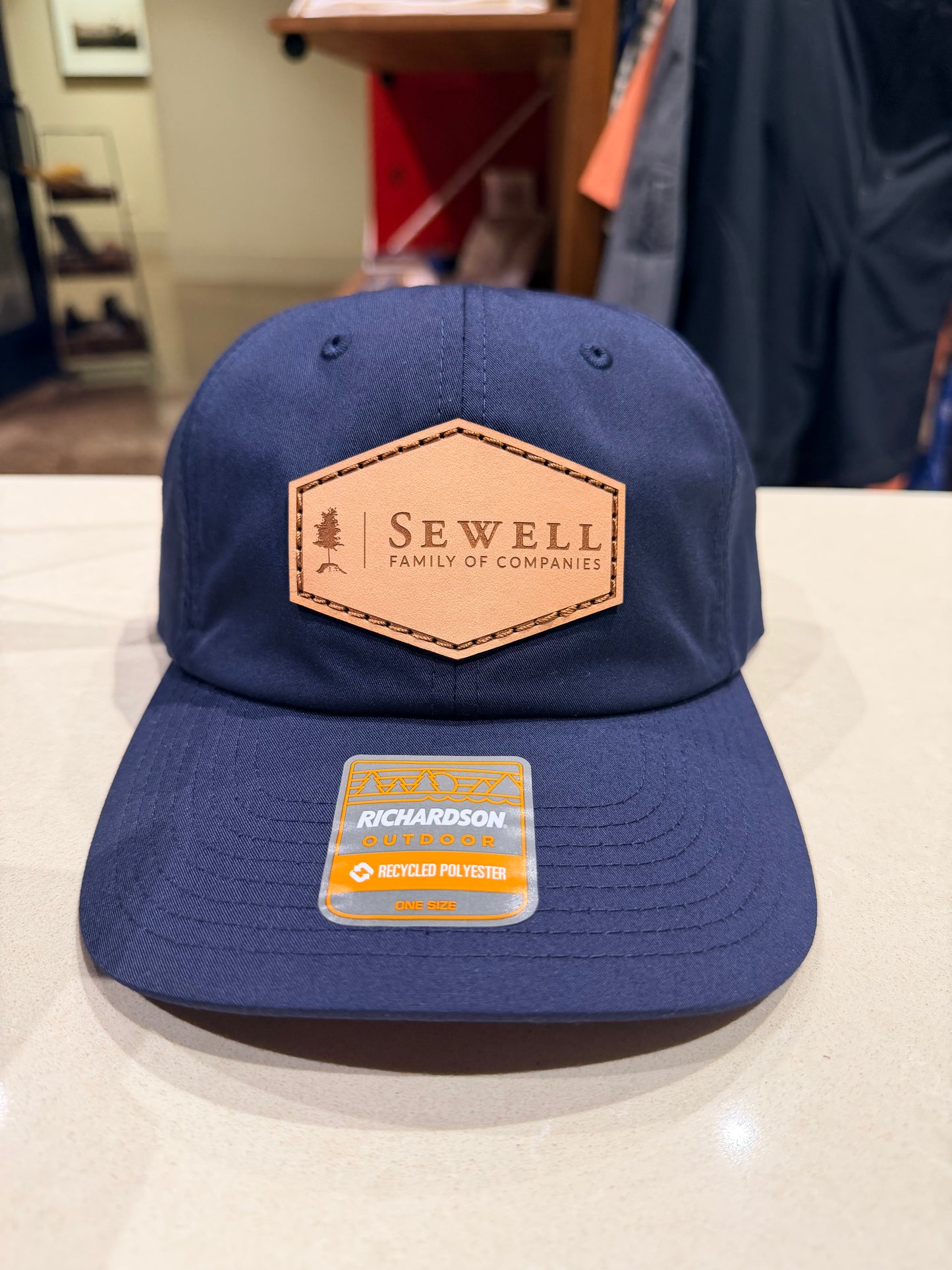 Sewell Gear - SFOC Leather Patch Unstructured Cap