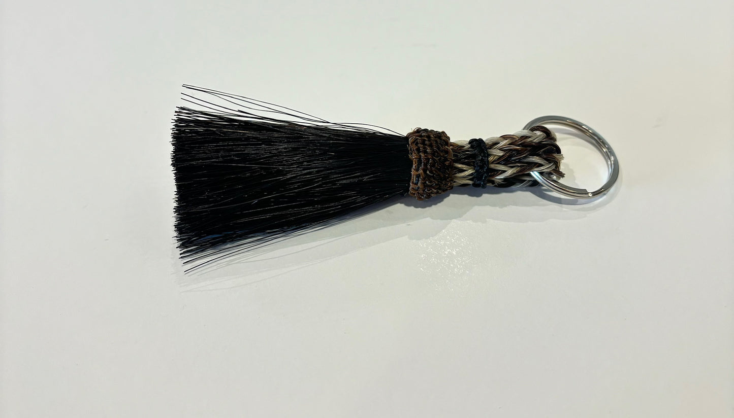 Colorado Horsehair Mini Keychain