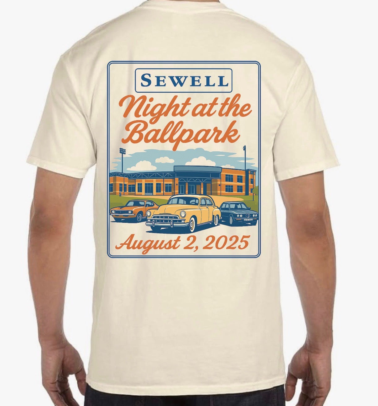 Night at the Ballpark 2025 T-Shirt