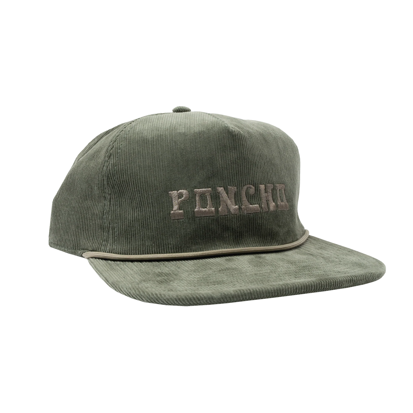 Moss Poncho Corduroy Hat
