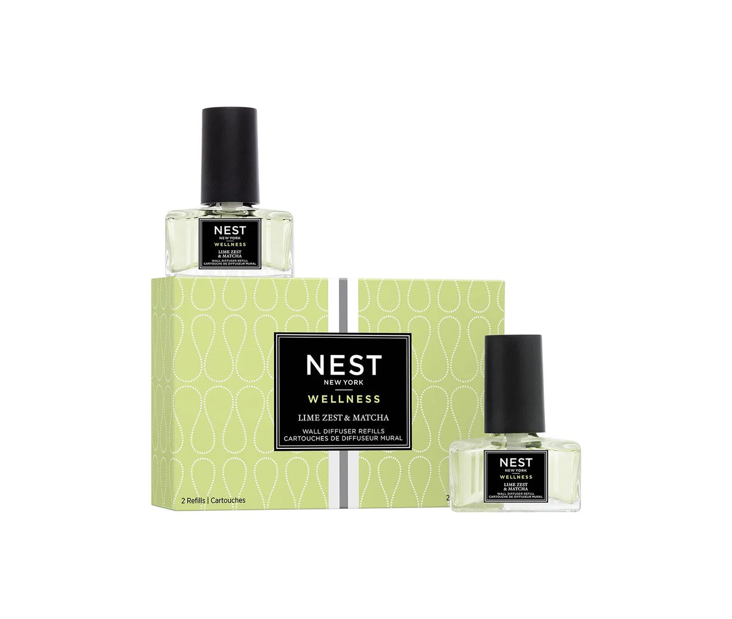 NEST Lime Zest & Matcha Refills for Wall Diffuser