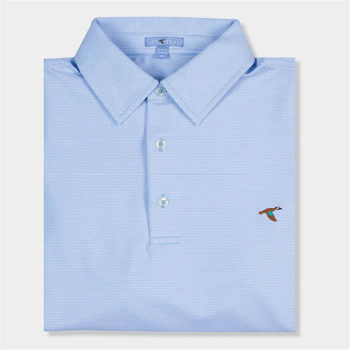 Pinstripe Performance Polo