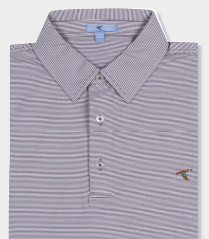 Pinstripe Performance Polo