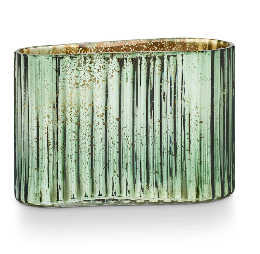 Balsam & Cedar Glitz Glass Candle