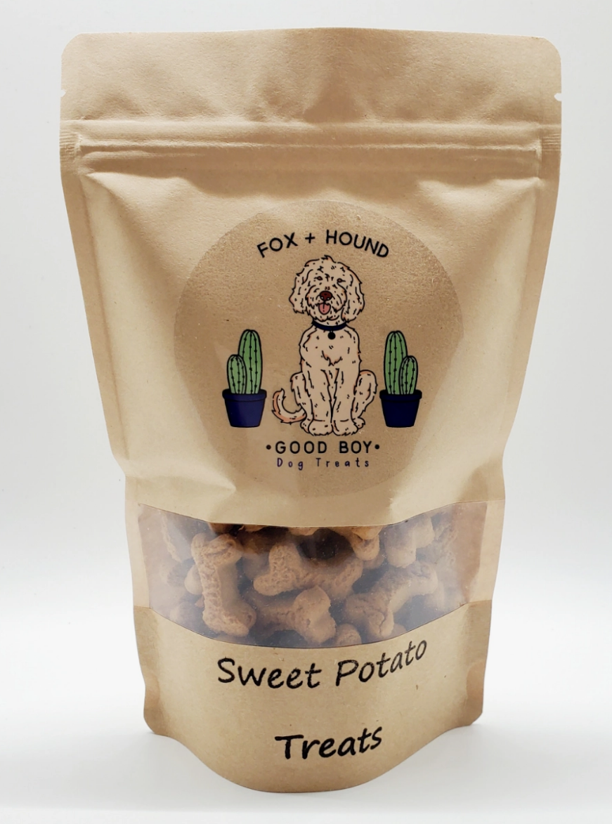 "Good Boy" Sweet Potato Dog Treats