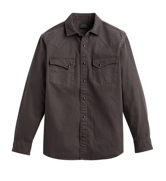 Wyatt Denim Long Sleeve Woven Shirt