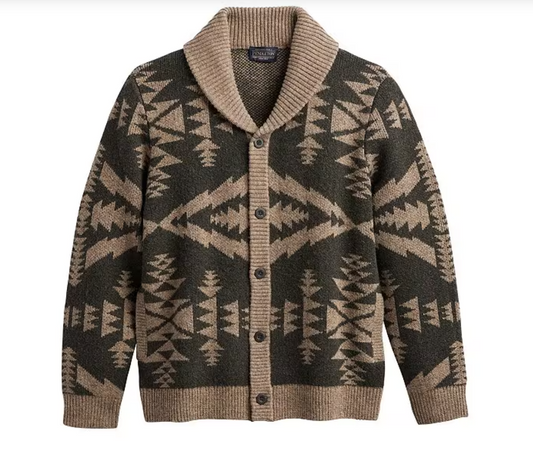 Trapper Peak Shetland Cardigan