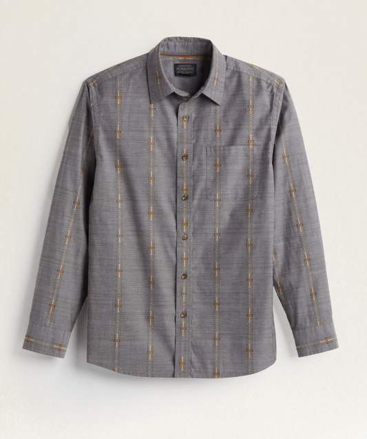 MEN'S LONG-SLEEVE CARSON CHAMBRAY SHIRT