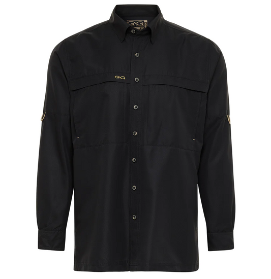 Caviar Microfiber | Long Sleeve Shirt
