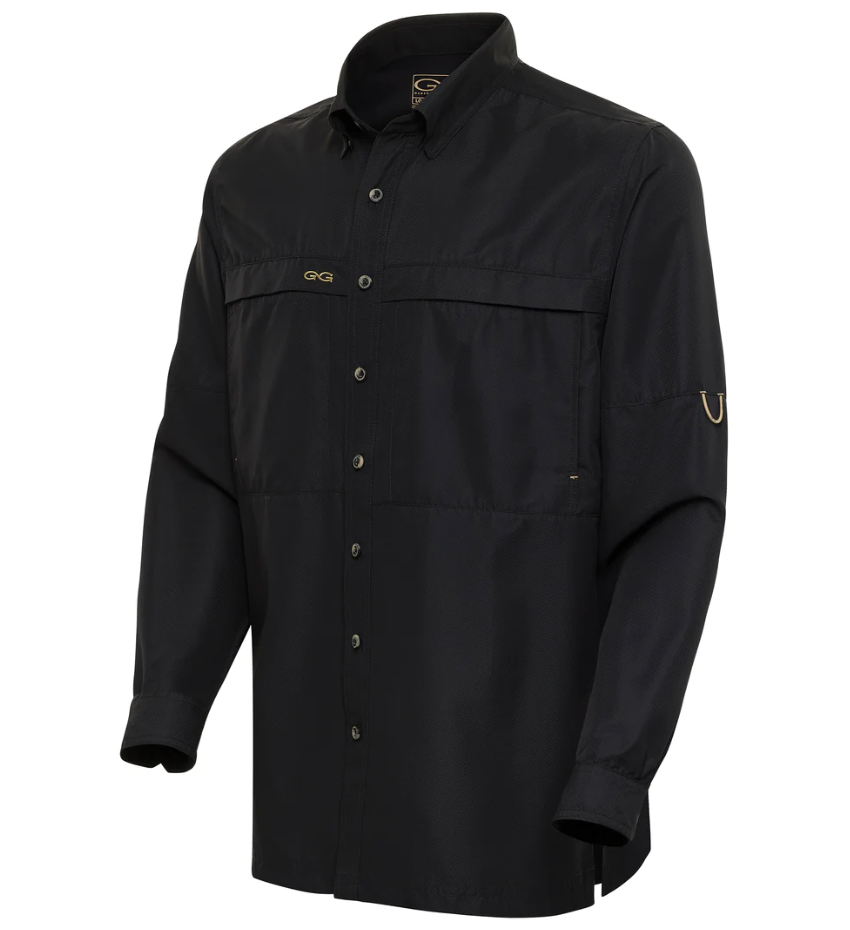 Caviar Microfiber | Long Sleeve Shirt