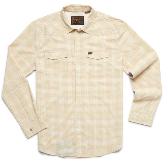 H Bar B Tech Longsleeve - Eason Plaid