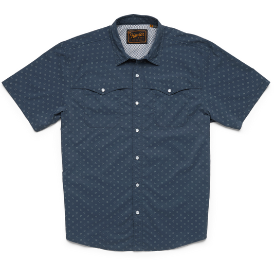 Open Country Tech Shirt - Little Puddles : Nightfall