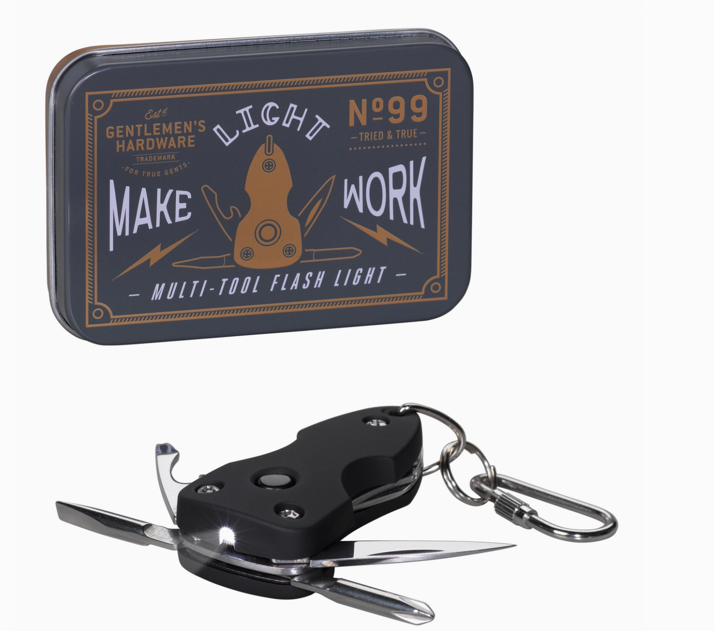 Pocket Multi-Tool with Flashlight