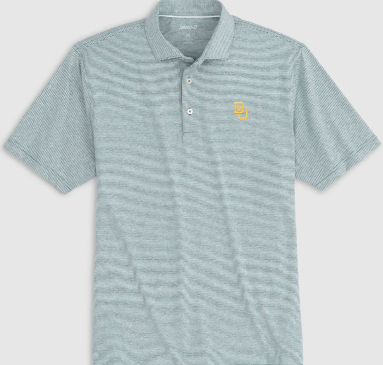 Baylor Lyndon Striped performance Polo NEW