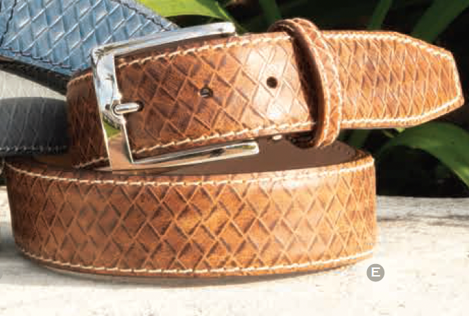 Italian Basket Weave Belt - 40mm