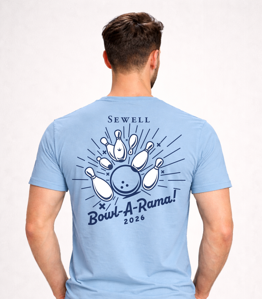 Bowling Night T-shirts- Sewell Gear