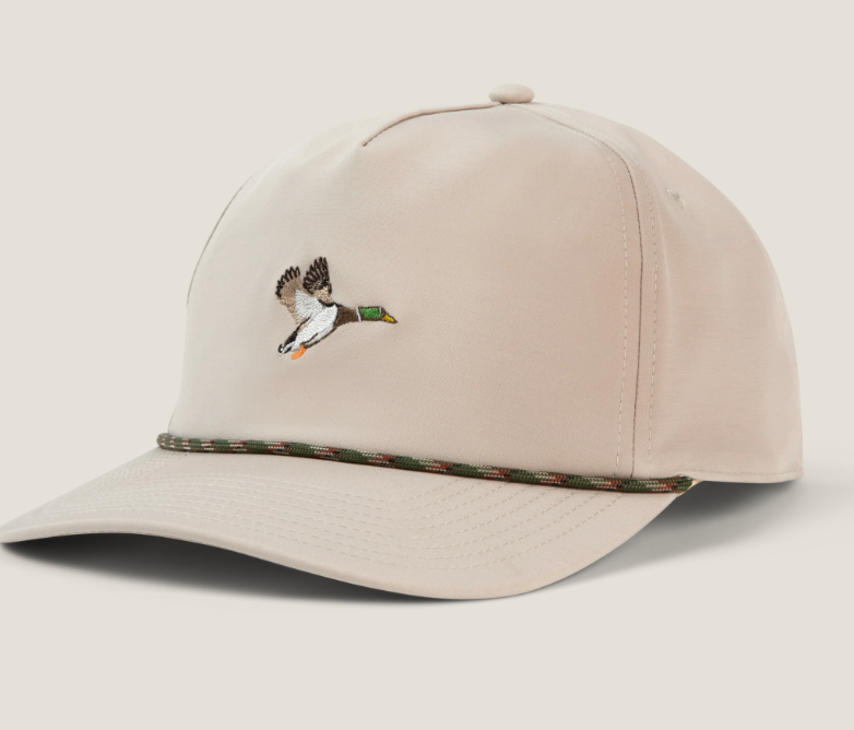 Tan Mallard Rope Hat