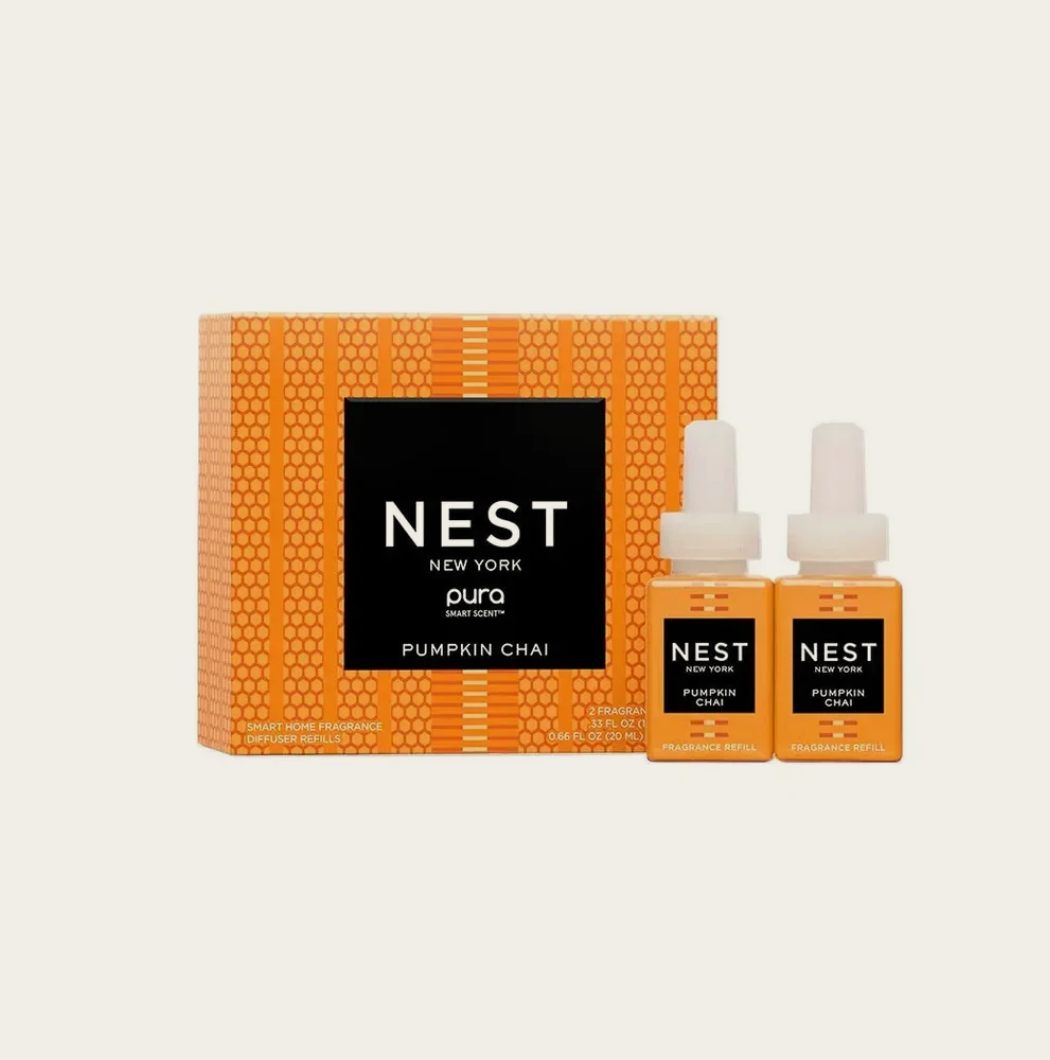 Pumpkin Chai Refill Duo for NEST x Pura Smart Home Fragrance Diffuser - Smart Vials