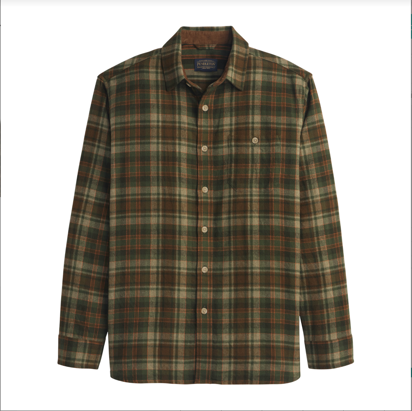 Plaid Cotton Fremont Flannel Shirt