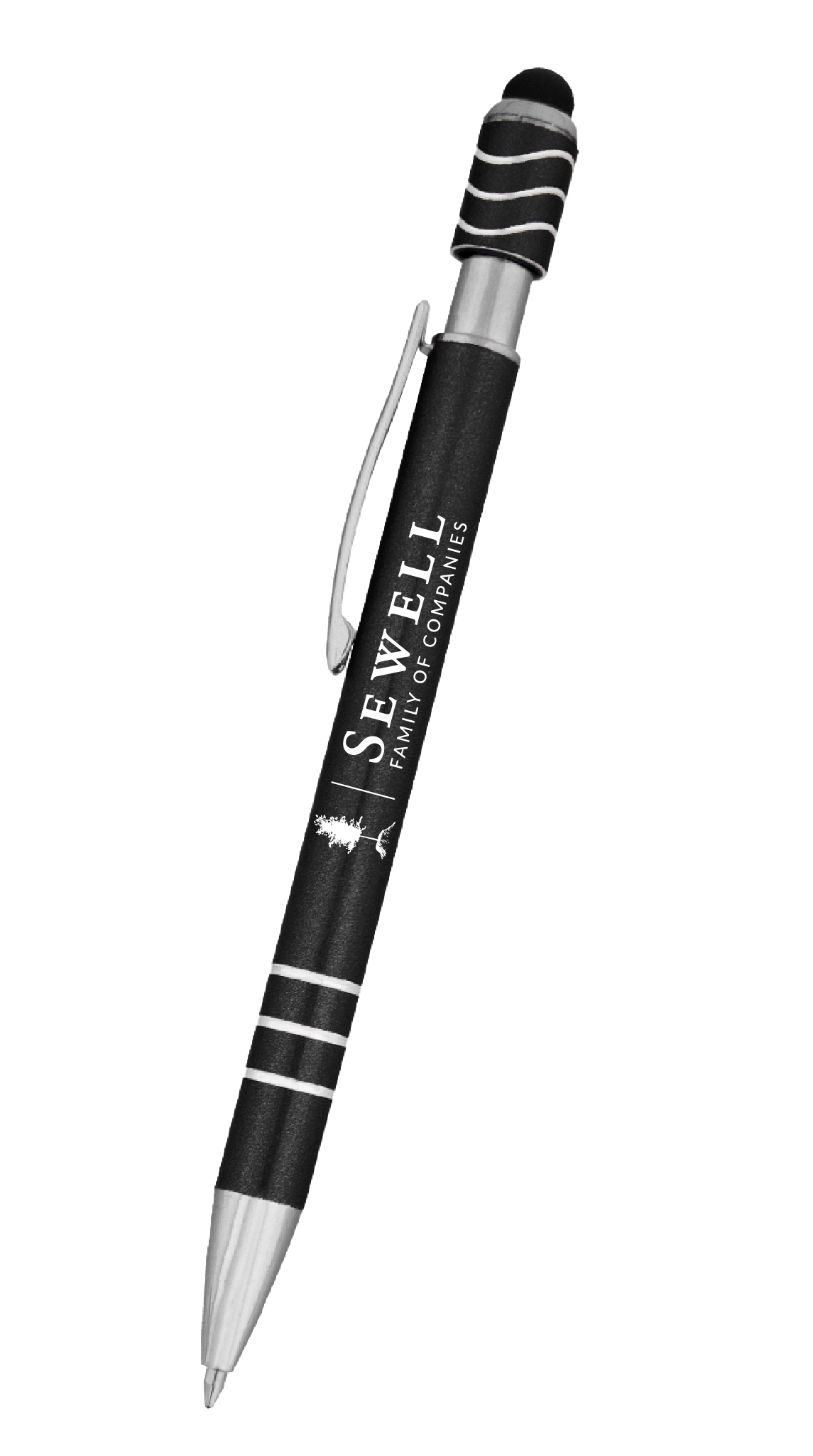 Sewell Gear - Black Metallic Pen
