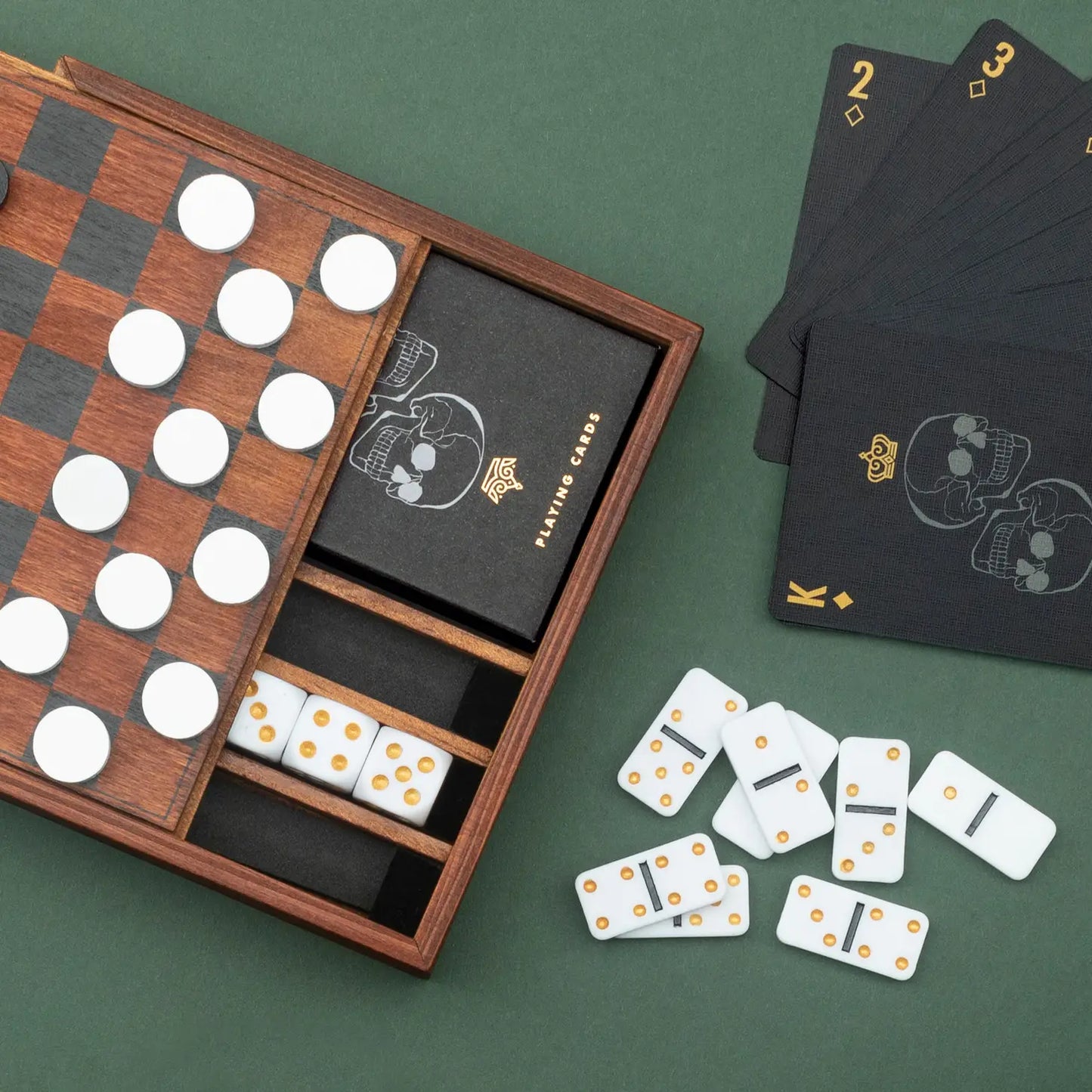 Iron & Glory Games Night - Wooden Games Compendium