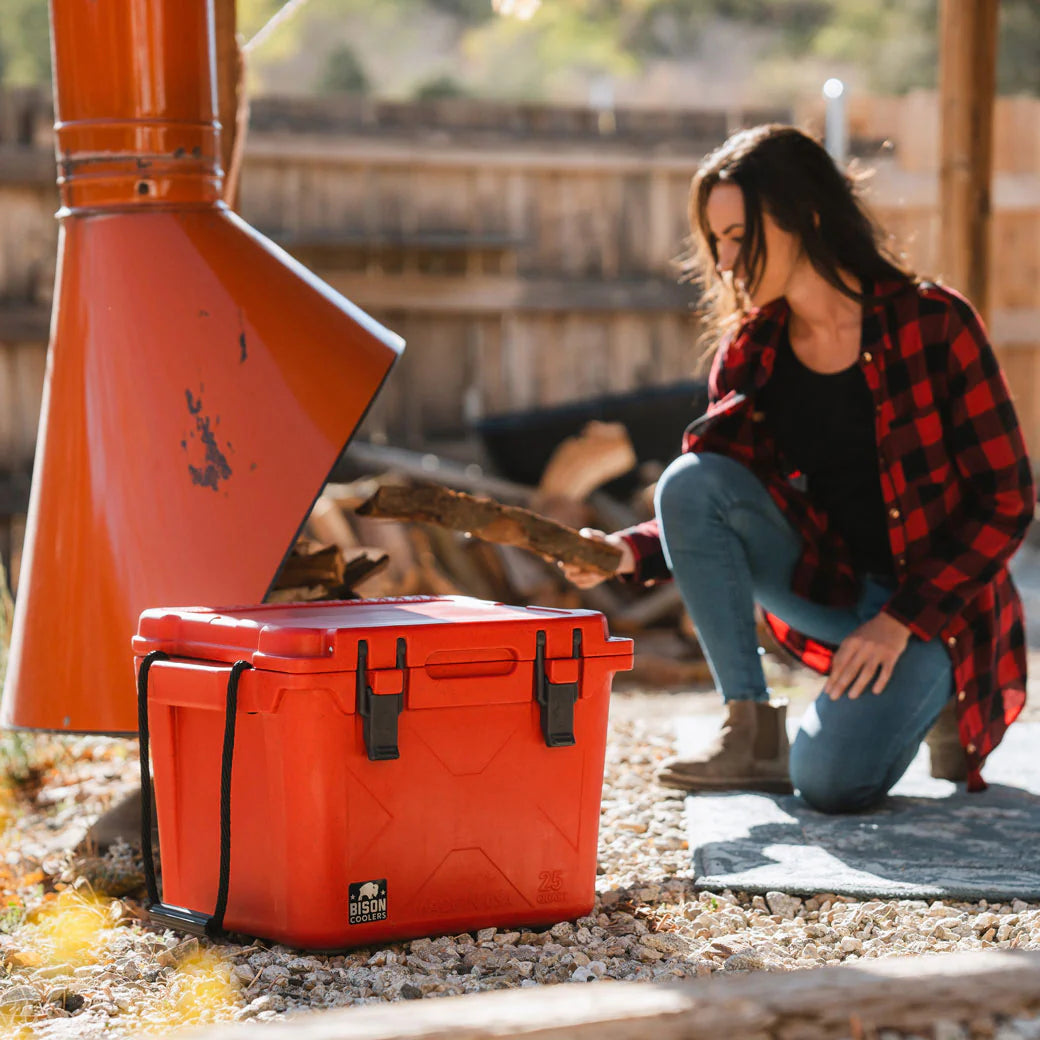 25 QT Bison Hard Cooler