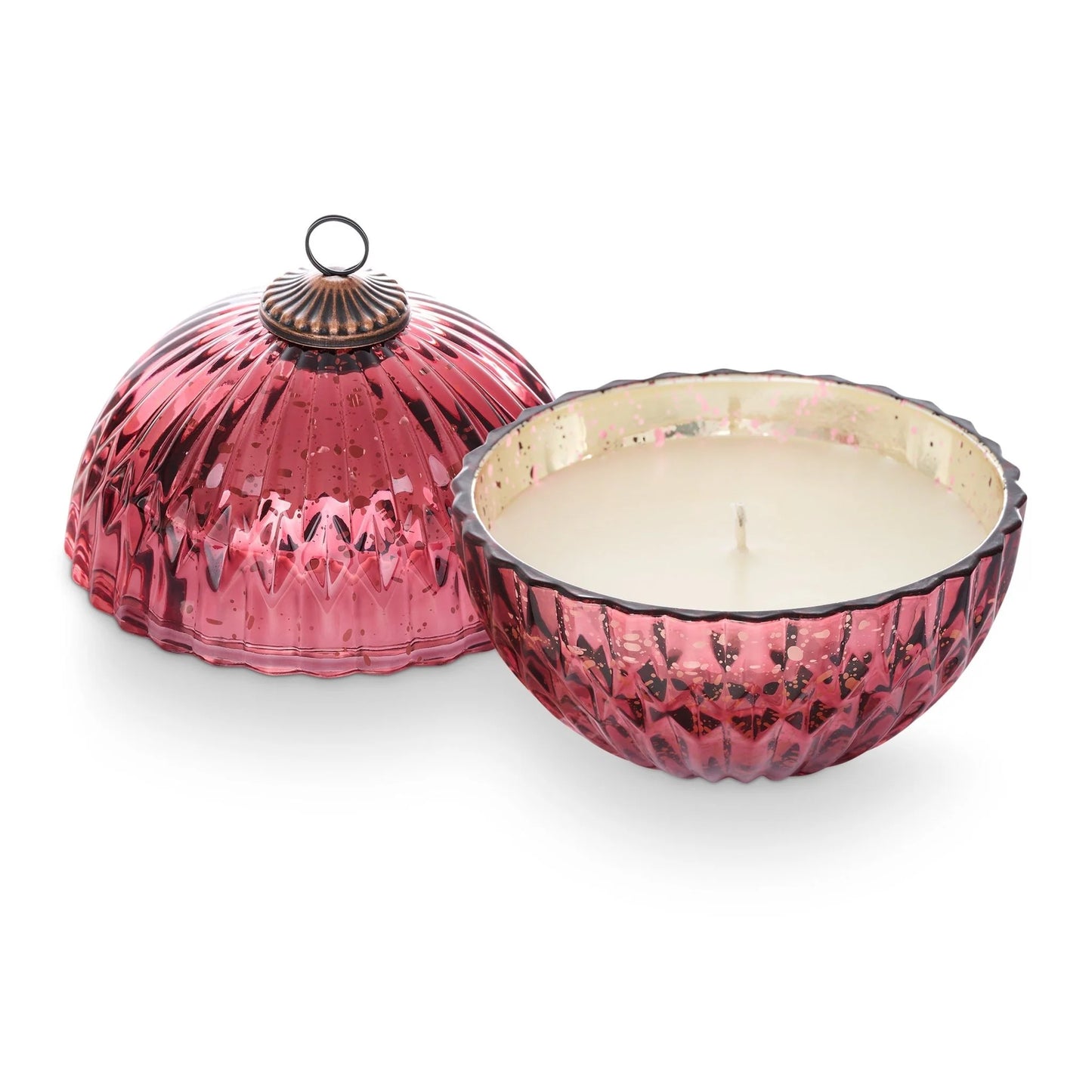 Balsam & Cedar Red Mercury Ornament Candle