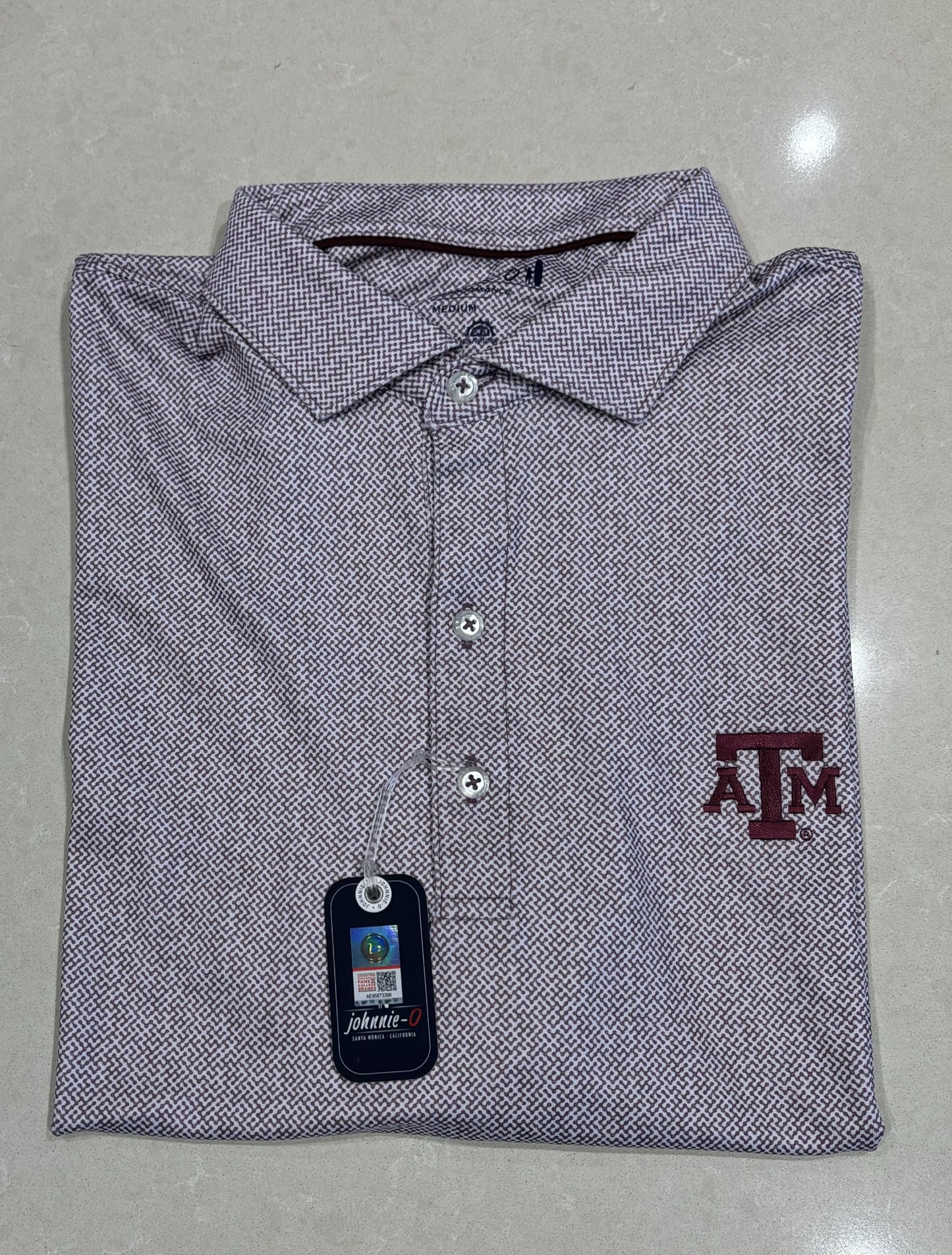 Texas A&M Hinson Jersey Performance Polo