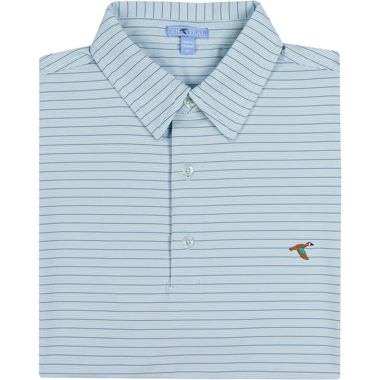Hairline Stripe Performance Polo