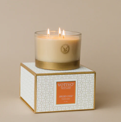Holiday 3 wick candle