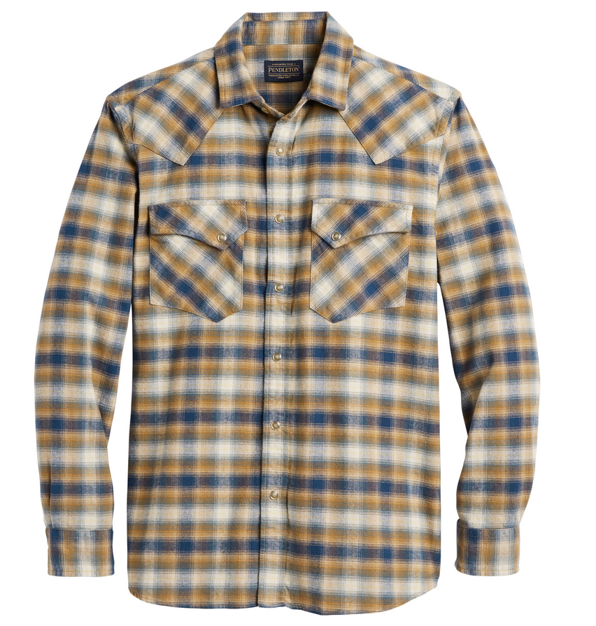 Pendleton Wyatt Plaid Longsleeve