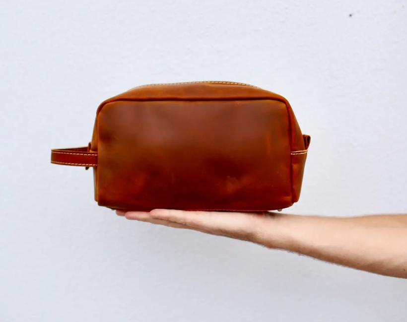 Leather Dopp Kit