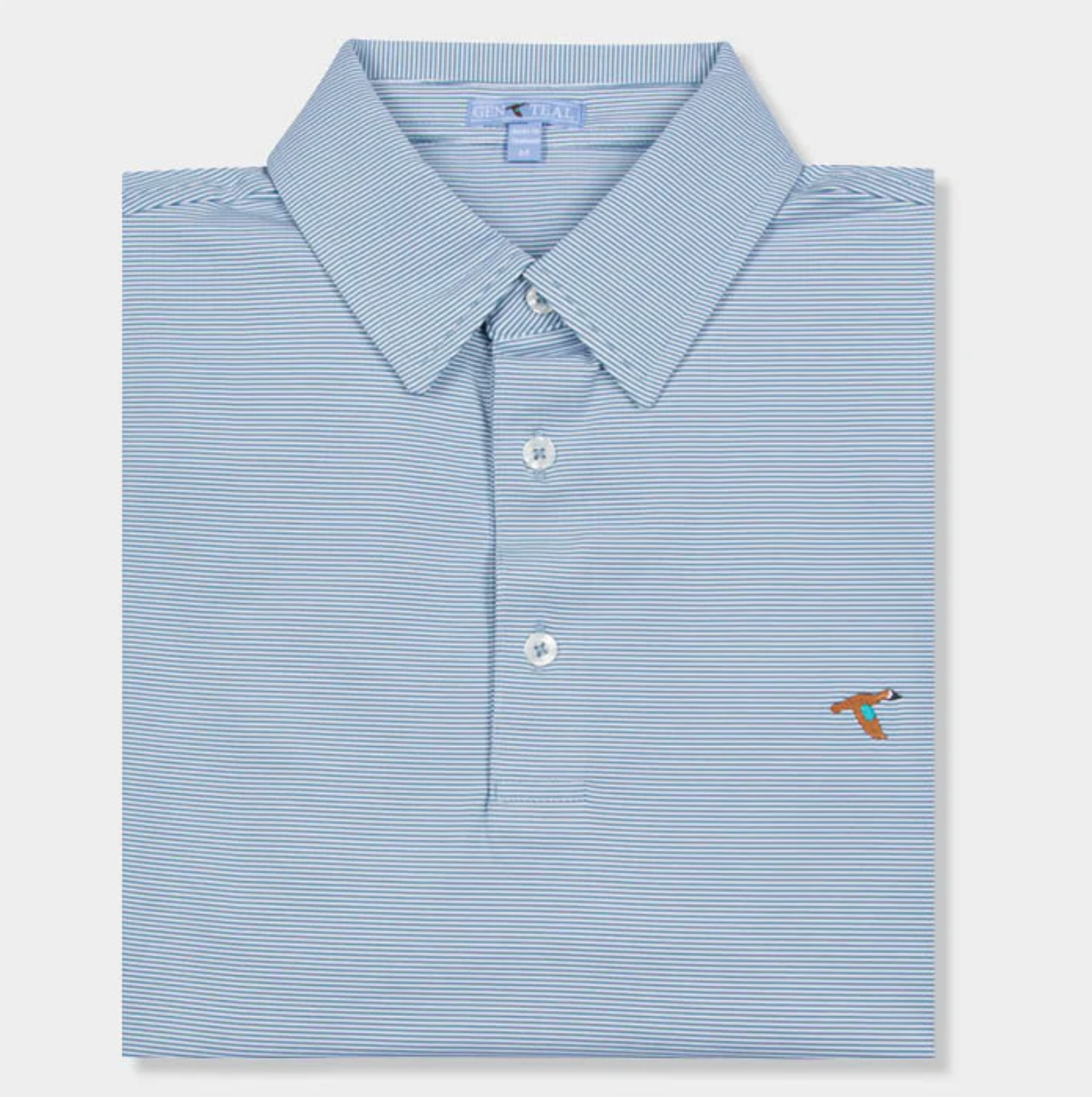 Pinstripe Performance Polo