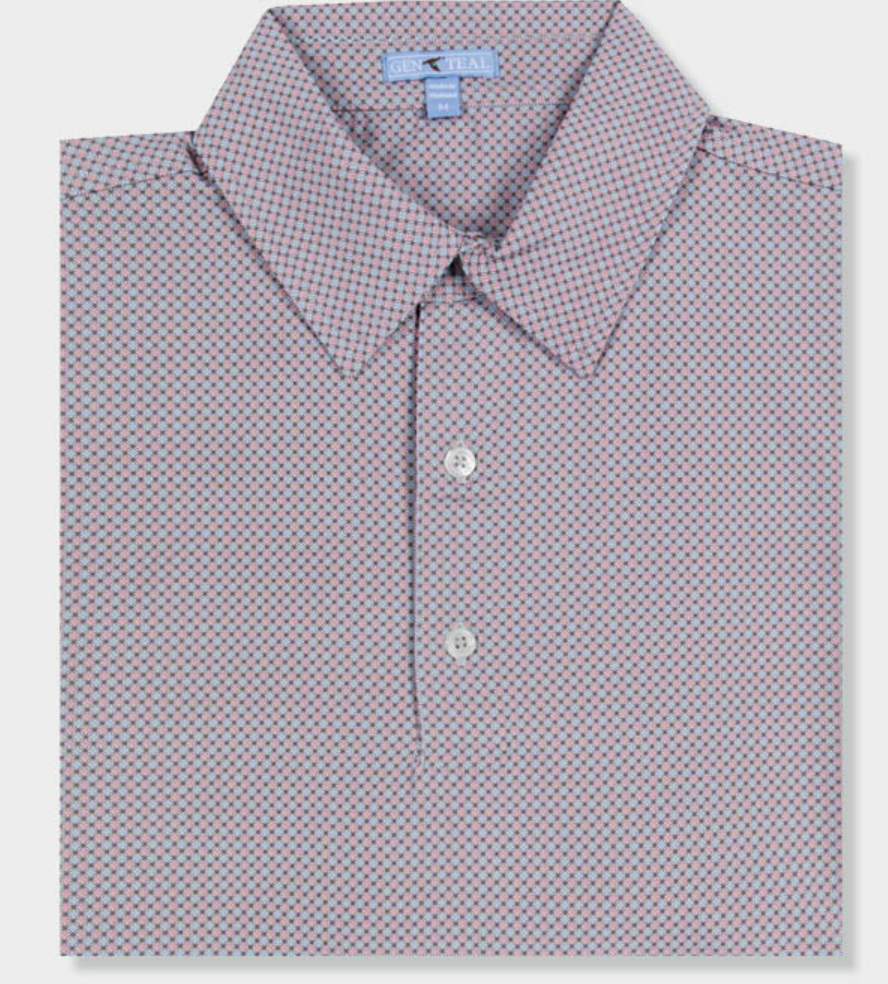 Prism Printed Performance Polo