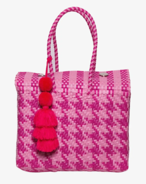 Pink Houndstooth Dia