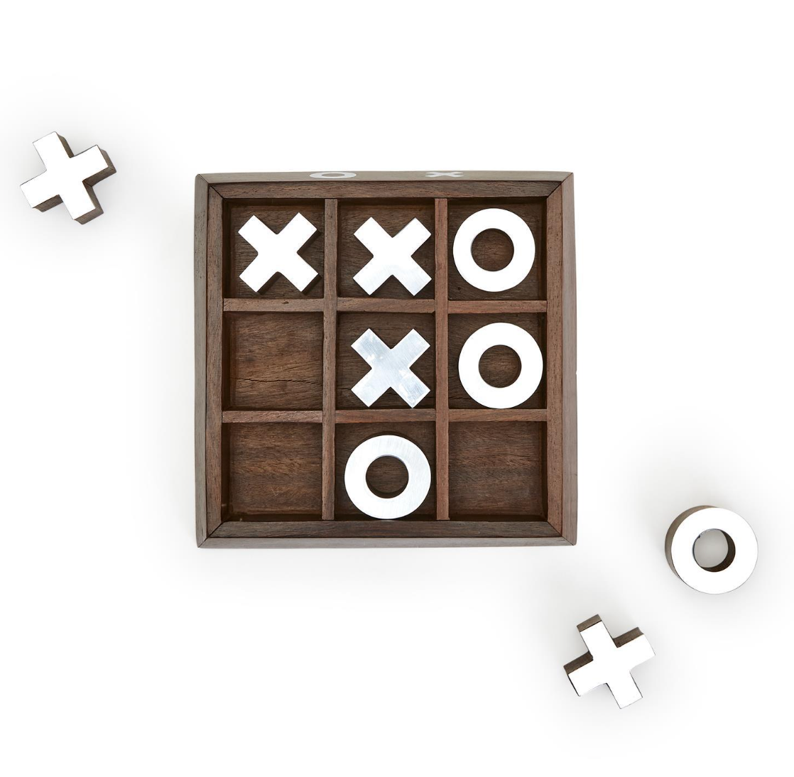 The Turf Club Hand Crafted Tic Tac Toe Game
