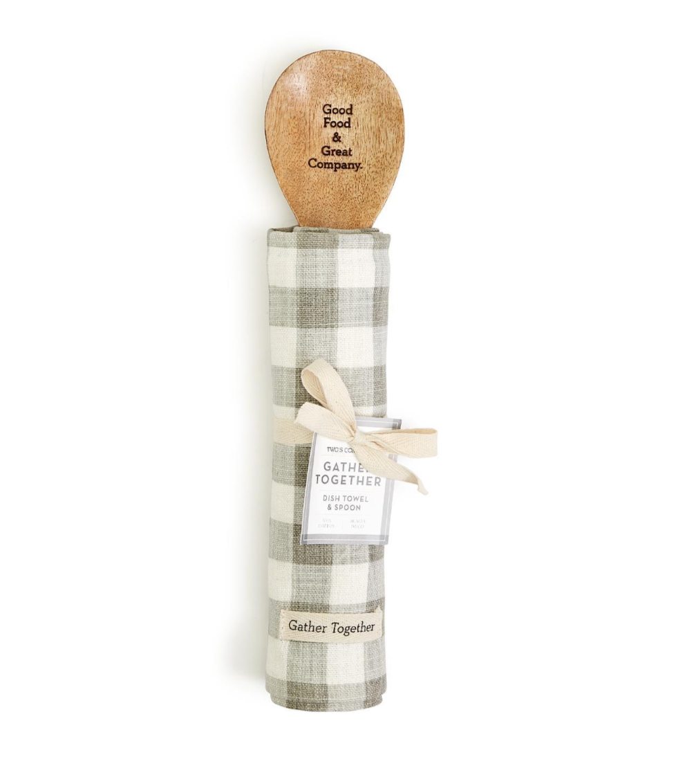 Dish Towel Wooden Spoon Set