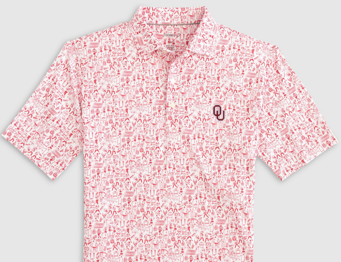 Oklahoma Tailgater PREP-FORMANCE Polo