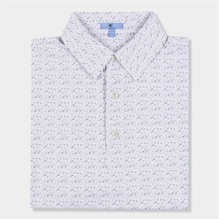 Tailgate brrr Printed Performance Polo