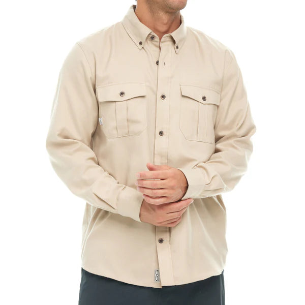 GameGaurd Clay Flannel Shirt Long Sleeve